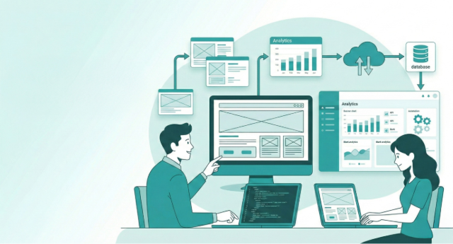 Custom SaaS Platform Development Dashboard
