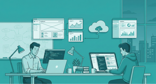 Business Website Generator Interface Design